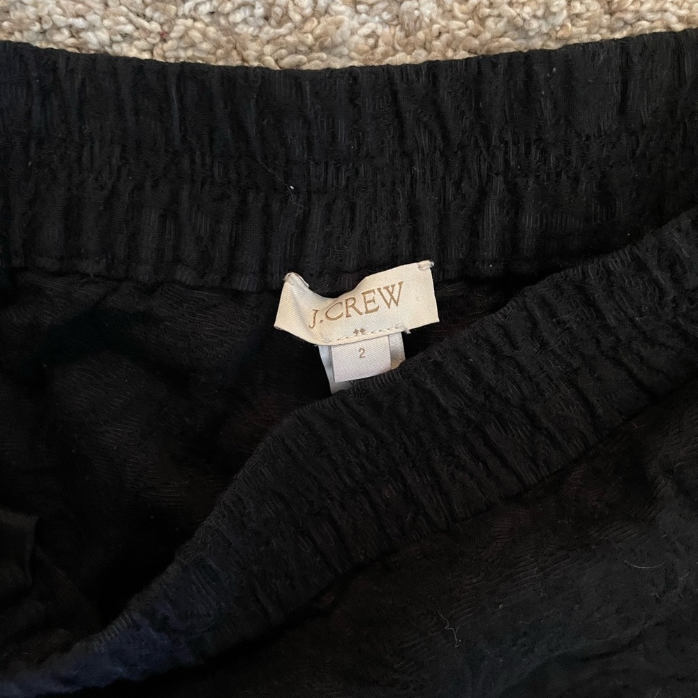 Black stretchy shorts